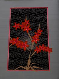 Flowers on the wall
